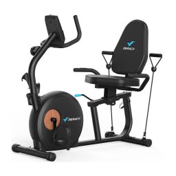 Bicicleta Recumbenta MERACH MR-S23B1-EU Bluetooth 8 Niveluri Negru