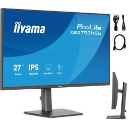 Monitor Iiyama XB2793HSU-B1 27Inch IPS 1920x1080 120Hz 16:9 350cd 1500:1 1ms HDMI DP USB HUB Full Ergo Pro