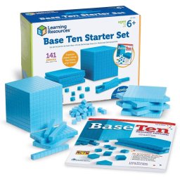 Set Cuburi Learning Resources Baza 10 6 Ani+