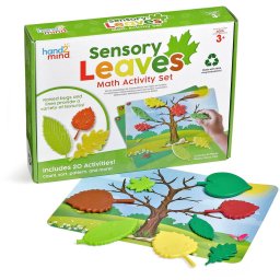 Set Activitati Matematice Hand2Mind Frunze Senzoriale 3 Ani+