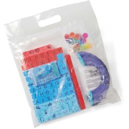 Kit de Materiale Tactile Hand2Mind Invat sa Scriu si Citesc Limba Engleza 5+ Ani