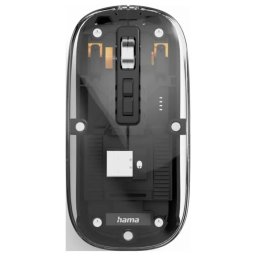 Mouse Wireless Hama WM-600 1600DPI Transparent/Negru
