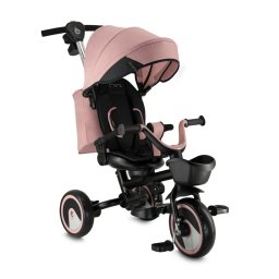Tricicleta Copii Momi Multifunctionala 3 in 1 cu Scaun Reversibil ivi Pink