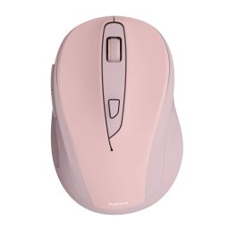 Mouse Wireless Hama WM-400 Ergonomic RF 2.4GHz Roz