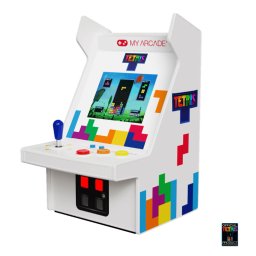 Consola DREAMGEAR LLC Micro Player Pro 6.7inch Tetris Portable Retro Arcade Alb