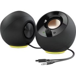 Boxe PC Creative 51MF1725AA000 Pebble USB-C 2.0 Speakers Bluetooth 5.3 Iluminare RGB Aux Negru