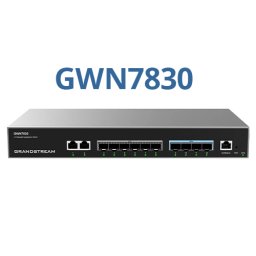 Switch Grandstream GWN7830 L3 Managed 2x RJ-45 6x SFP 4x 10Gb SFP+ Negru
