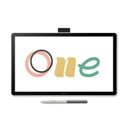 Tableta Grafica Wacom One DTC141W0 14Inch Full HD Alb