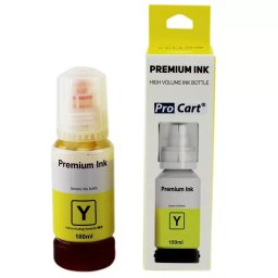 Cerneala Compatibila Procart Premium Epson L103 Ecotank Flacon XXL 100ml Galben