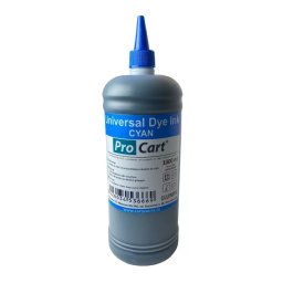 Cerneala Universala Procart 1l pentru HP Canon Epson Brother Dye Cyan