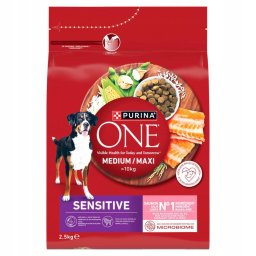 Hrana Uscata pentru Caini PURINA NESTLE Med Max Adult Sensitive Somon si Orez 2.5kg