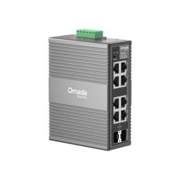 Switch TP-Link 8P Gigabit Industrial Fara PoE Managed Rack