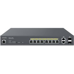 Switch ENGENIUS Managed 13i 10xGbE 8P PoE Rack Negru