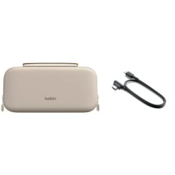 Husa De Incarcare Belkin Gaming 10K Cu Power Bank 10K Pentru Nintendo Switch Sand Bej