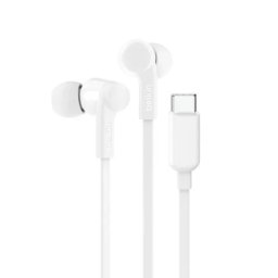 Casti BELKIN LIMITED Usb-C Earbuds W/ Adjustable Volume Limiter Alb