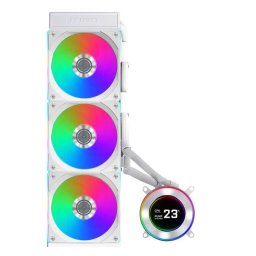 Cooler Procesor Lian Li HYDROSHIFT II LCD-C 360CL ARGB AiO Alb