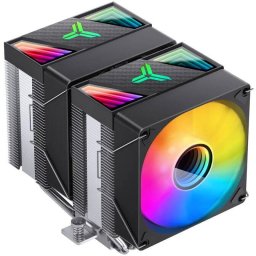 Cooler Procesor Jonsbo CR-1400 DV2 ARGB - 2 x 92mm Negru