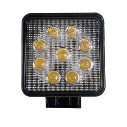 Proiector LED Auto Carguard Off Road 27W 9 SMD Negru
