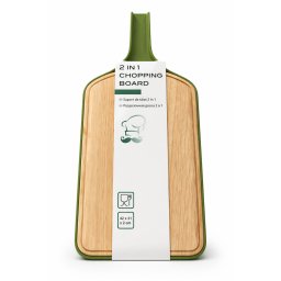Tocator 2 in 1 OEM Lemn Plastic Verde