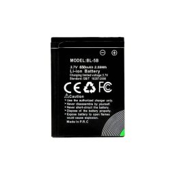 Baterie Reincarcabila de Schimb AgfaPhoto BL-5B Li-Ion 3.7V 700mAh 2.59Wh pentru Aparat Foto Realishot DC8200 Negru