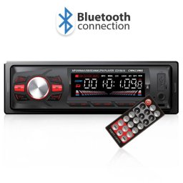 MP3 Player Auto Carguard cu Bluetooth Telecomanda 4 x 50W RMS USB Negru