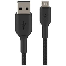 Cablu BELKIN LIMITED BoostCharge USB-A La Micro-USB Impletit 1 M Negru