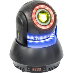 Cap Mobil cu Efecte de Lumini Ibiza Light GOBO 30W RGBW Negru