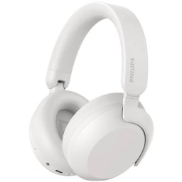 Casti Wireless Philips TAH8000EWT/00 ANC Bluetooth Autonomie pana la 70 Ore Alb