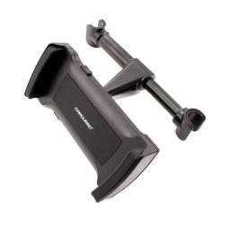 Suport pentru Tableta Carguard Universal cu Sistem de Fixare pe Tetiera 14.5cm - 25.5cm Negru