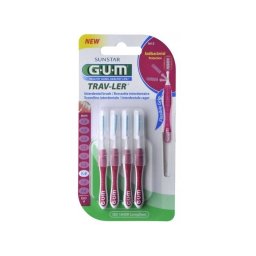 Periuta de Dinti Interdentara GUM GUM1612MA4 Travler 1.4mm Roz