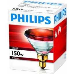 Bec Incandescent Infrarosu Philips PAR38 IR 150W E27 230V Rosu