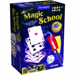 Micul Geniu LISCIANI Scoala de Magie 40 de Trucuri 7+ Ani
