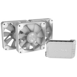 Ventilator APNX FP1-R PWM Reverse Blade PWM ARGB 3Pack Alb