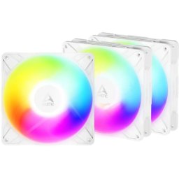 Set 3 Ventilatoare ARCTIC P14 Pro Reverse A-RGB PWM 140MM Alb