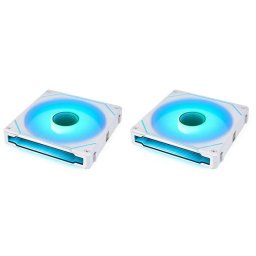 Ventilator Lian Li UNI FAN SL-INF 140 ARGB Reverse Blade PWM 3Pack 140mm Alb