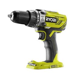 Masina De Gaurit Cu Percutie Ryobi Fara Fir R18PD3-0 18VÂ Verde/Negru Fara Baterie Si Incarcator