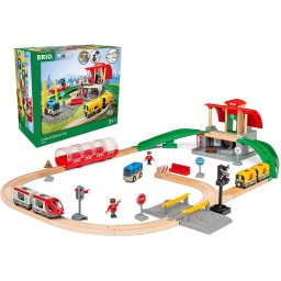 BRIO Ravensburger Large City Train Station Set
