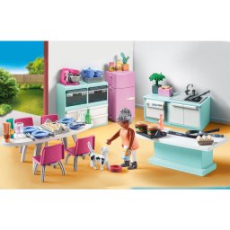 PLAYMOBIL Bucatarie Cu Loc De Luat Masa 71608 4 Ani+