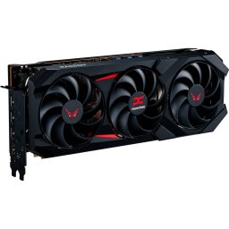 Placa video PowerColor Radeon RX 9070 XT Red Devil 16GB OC, graphics card black, RDNA4, GDDR6, 3x DisplayPort, 1x HDMI 2.1