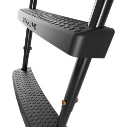Jucarie Hudora universal ladder 70 to 100cm black, for trampolines