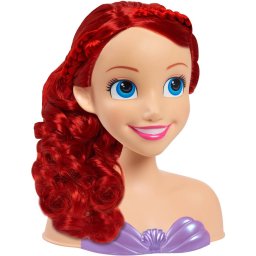 Just Just Play Play Disney Princess - Ariel Styling Head, Make-up and Hairdressing Head