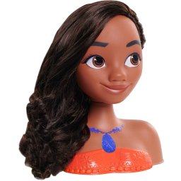 Just Just Play Play Disney Princess - Vaiana Styling Head, Make-up and Hairdressing Head