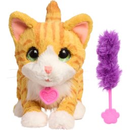 Jucarie Interactiva Just Play FurReal Bella the Biscuit-Making Kitty Varsta 4 Ani+ Portocaliu