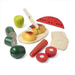 Spin Spinmaster Master Melissa & Doug - Cutting Fun Set, Play Kitchen