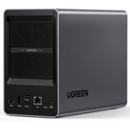 NAS UGREEN DXP2800 + 2x 4TB Seagate IronWolf HDD Bundle, NAS