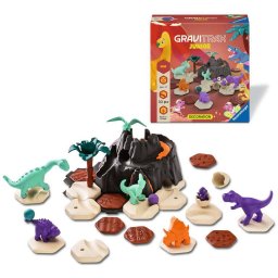 Extensie Joc Interactiv Ravensburger GraviTrax Junior - Dino Varsta 3 Ani+ Multicolor