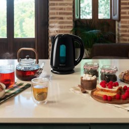 Fierbator Cecotec Thermosense 180, kettle black, 2200 watts, 1.7 liters