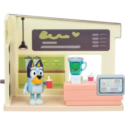 Set de Joaca cu Figurina Moose Toys Ltd. Bluey - Let's Play Chef Mini Playset Juice Bar Varsta 3 Ani+ Multicolor