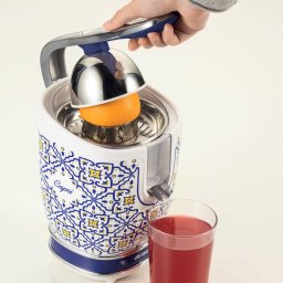Storcator Ariete Capri citrus press, white/multicoloured, 85 watts