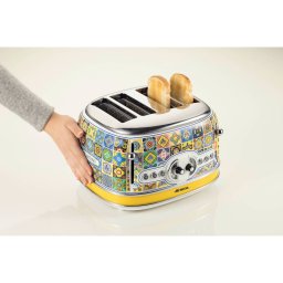 Prajitor de paine Ariete 4-slice toaster Positano multicoloured, 1630 watts, for 4 slices of toast
